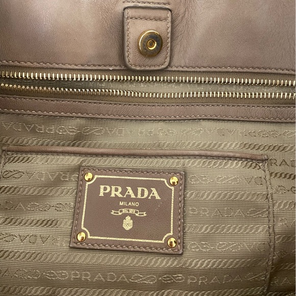 PRADA Tessuto Nylon and Leather Tote Bag - Picture 8 of 8
